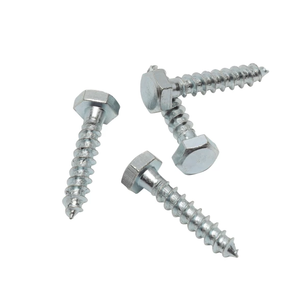 10x40 BZP Hex Head Coach Screws