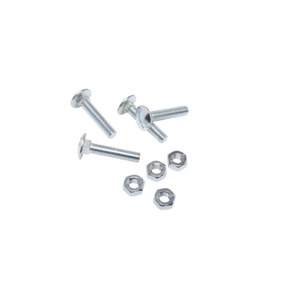 M10x50 BZP Cup Square Hex Bolts & Nuts