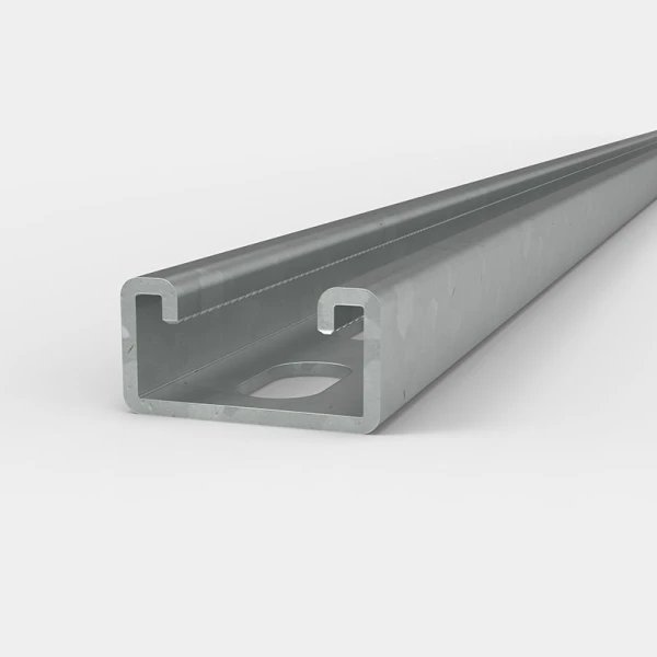 Kora 41 x 21mm x 3m Heavy Gauge Slotted Pre-Galvanised Channel