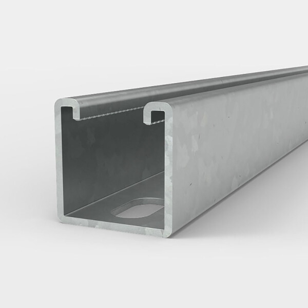 Kora 41 x 41mm x 3m Heavy Gauge Slotted Hot Dip Galvanised Channel