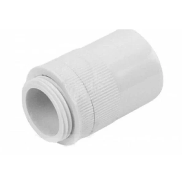 20mm White PVC Male Adaptor