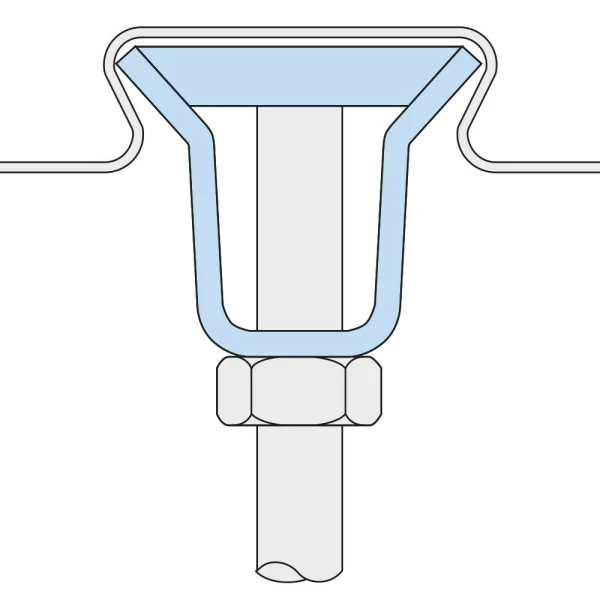 Lindapter Type MF6 Decking Fixing Metfloor M6 - Image 5