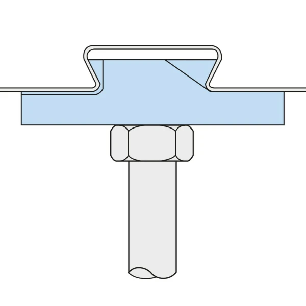 Lindapter Type TR60 Decking-fixing