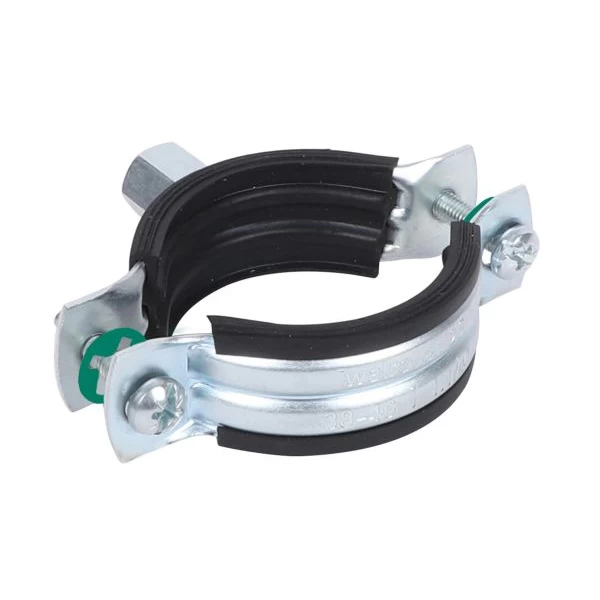 Rubber-lined pipe clamp (138-144mm)