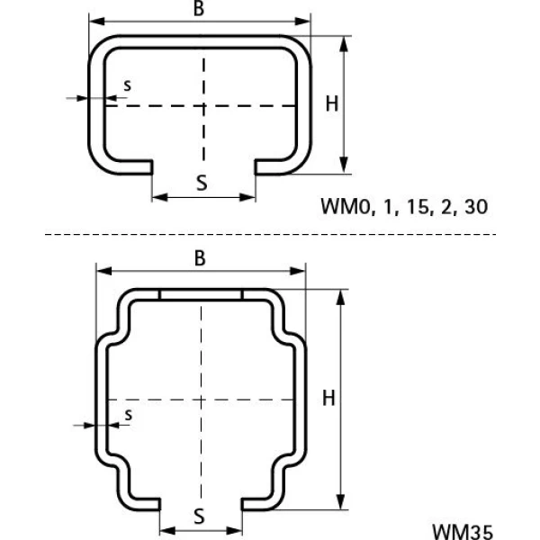 30 x 20 x 1.25 RapidRail 2m Fixing Rail length - Image 2