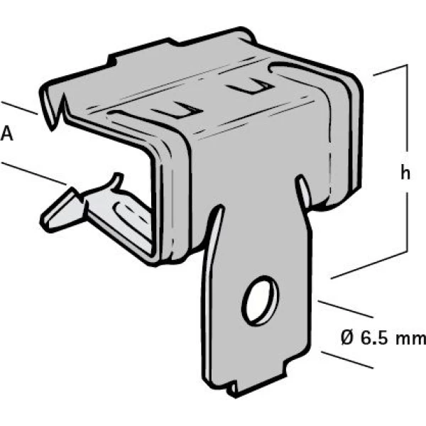 Britclip Beam Flange Clip 2-4mm - Image 2