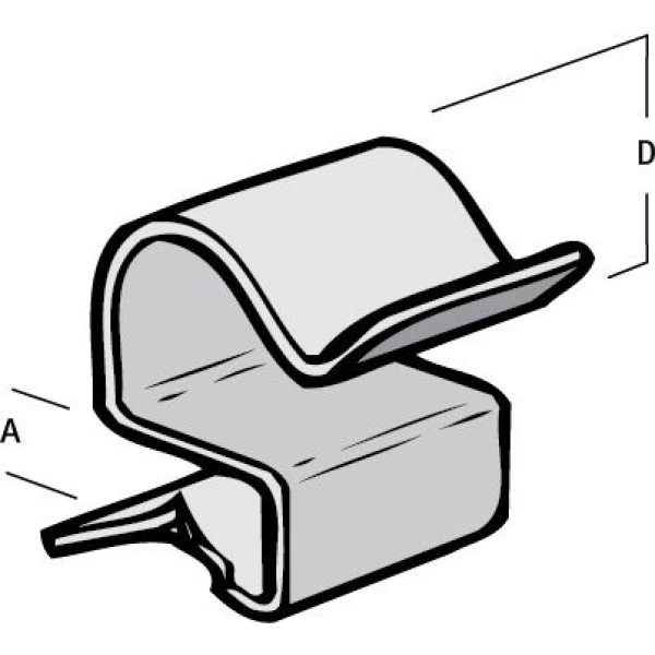 Britclip Cable Flange Clip 4-7mm/7-9mm - Image 2