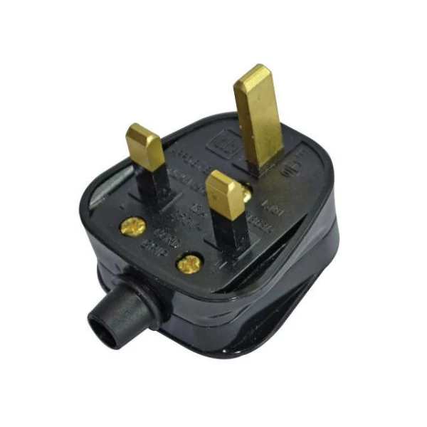 13 AMP 3 Pin Rubber Plug 240V