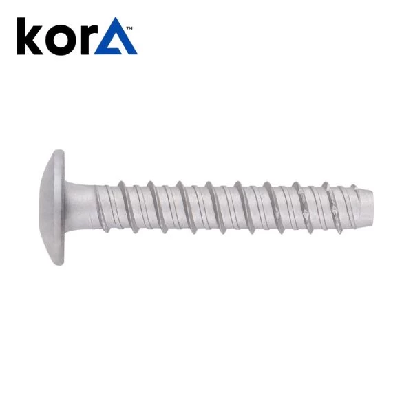 Kora 6 x 40mm Pan Head Concrete Bolt ETA Approved