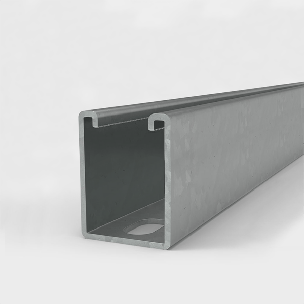 Kora 41 x 62mm x 3m Heavy Gauge Slotted Pre-Galvanised Channel